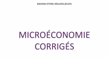 microéconomie exercices corrigés pdf