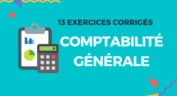 13 exercices corrigés de comptabilité générale PDF