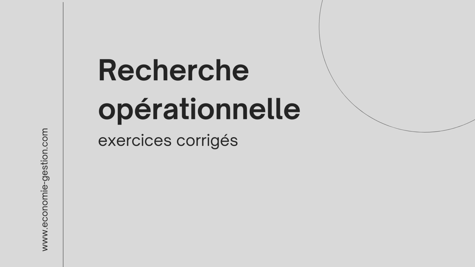 2 Exercices Corrigés Recherche Opérationnelle Pdf • Economie Et Gestion